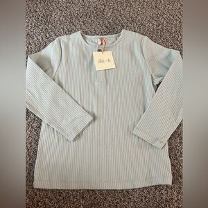 Ettie & H Mint Green Ribbed Top